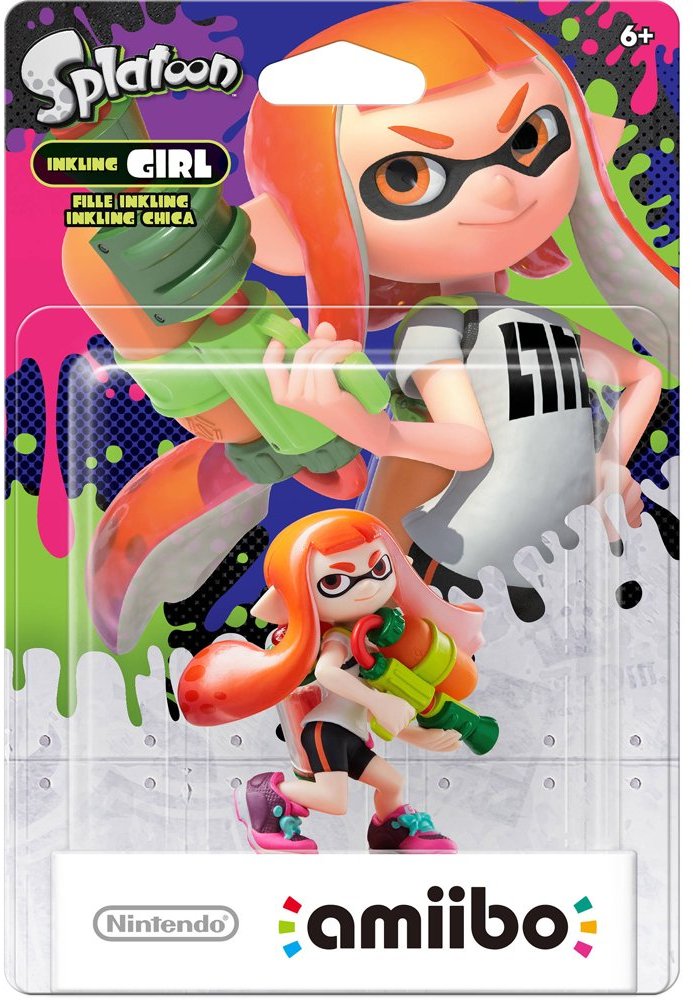 楽天市場】amiibo アミーボ ガール（スプラトゥーンシリーズ）オレンジ