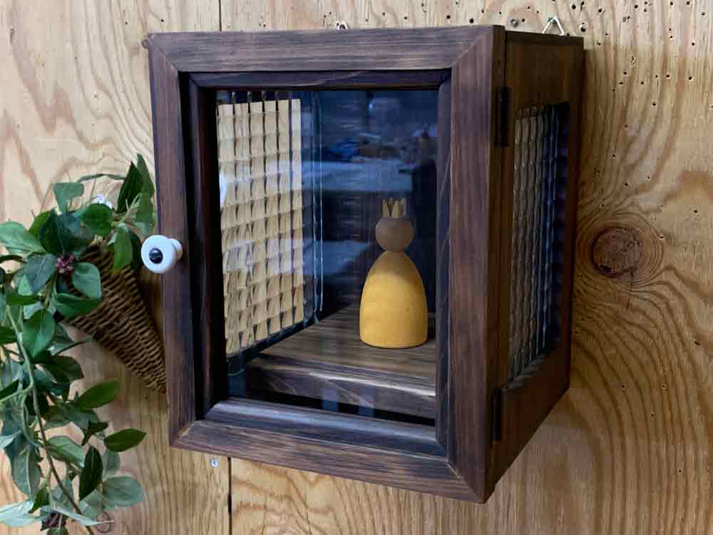 楽天市場】【期間限定10％OFF】台座 飾り台 ダークブラウン 13×13×3cm