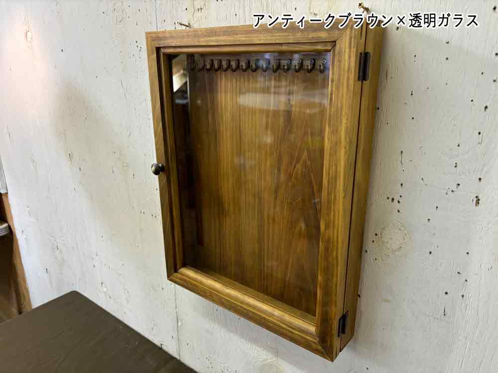 楽天市場】【期間限定10％OFF】アクセサリーケース 壁掛け 透明ガラス