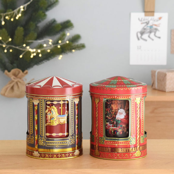 ブリキ缶 アンティーク調 ケース イギリス ビスケット15枚入り