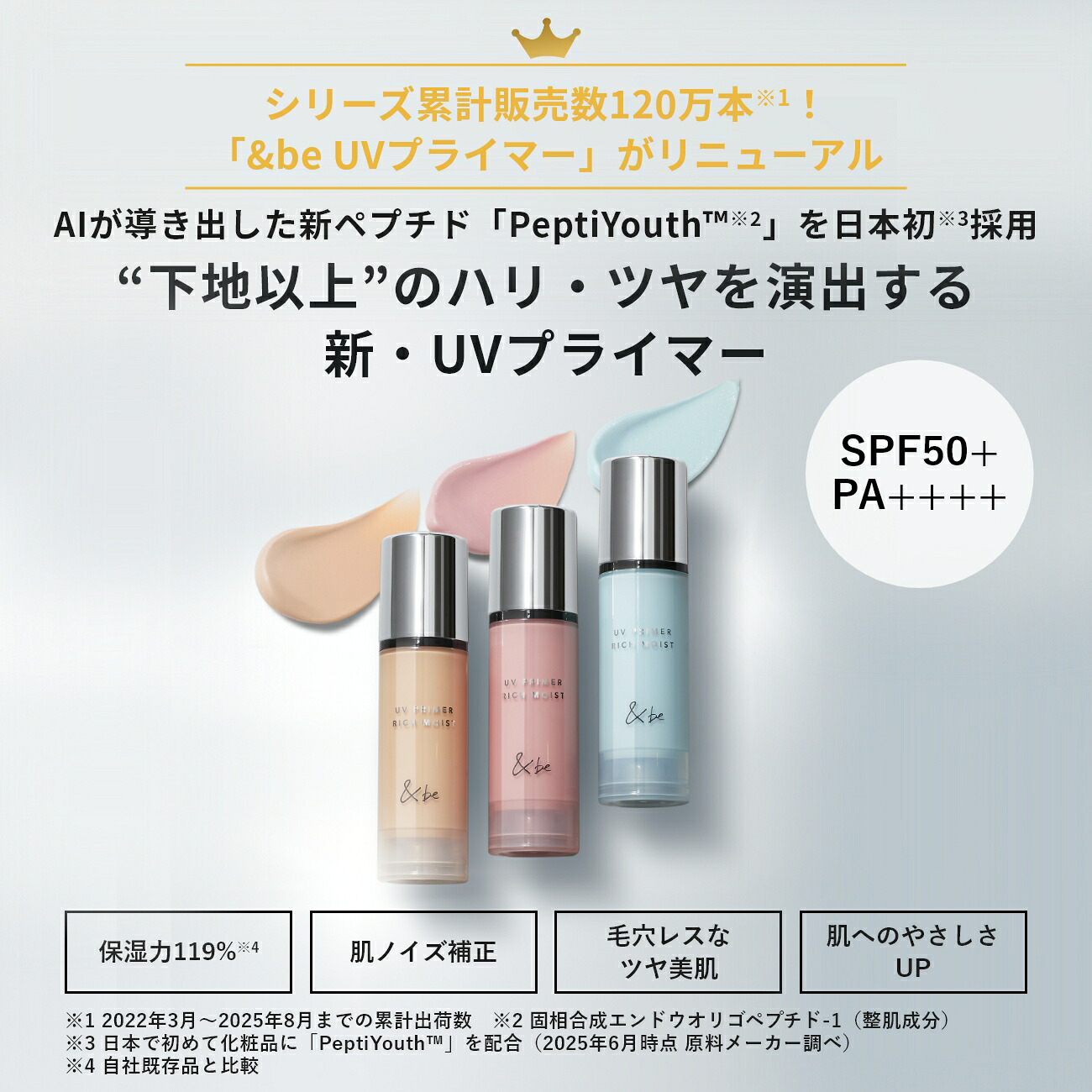 楽天市場】【公式】&be UVプライマー／UVプライマーリッチモイスト