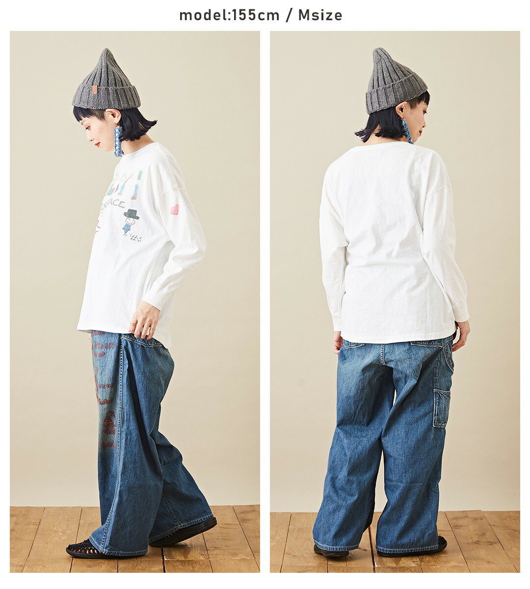 楽天市場】ロゴTシャツ / DENIM DUNGAREE (デニムアンドダンガリー