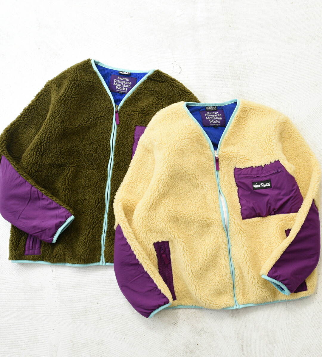 楽天市場】ボアアウター / DENIM DUNGAREE(デニムアンドダンガリー