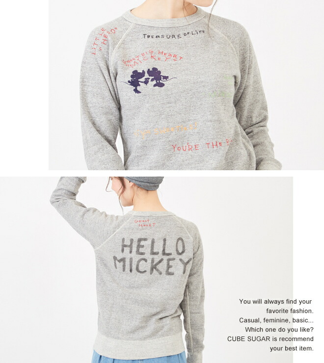 デニム＆ダンガリー 新品タグ付 ミッキー ロンT 02 デニム＆ダンガリー