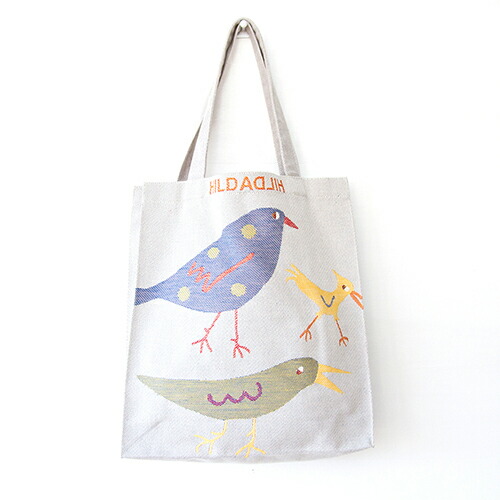 楽天市場】トートバッグ 「ブルーペリカン」Lサイズ【hildahilda