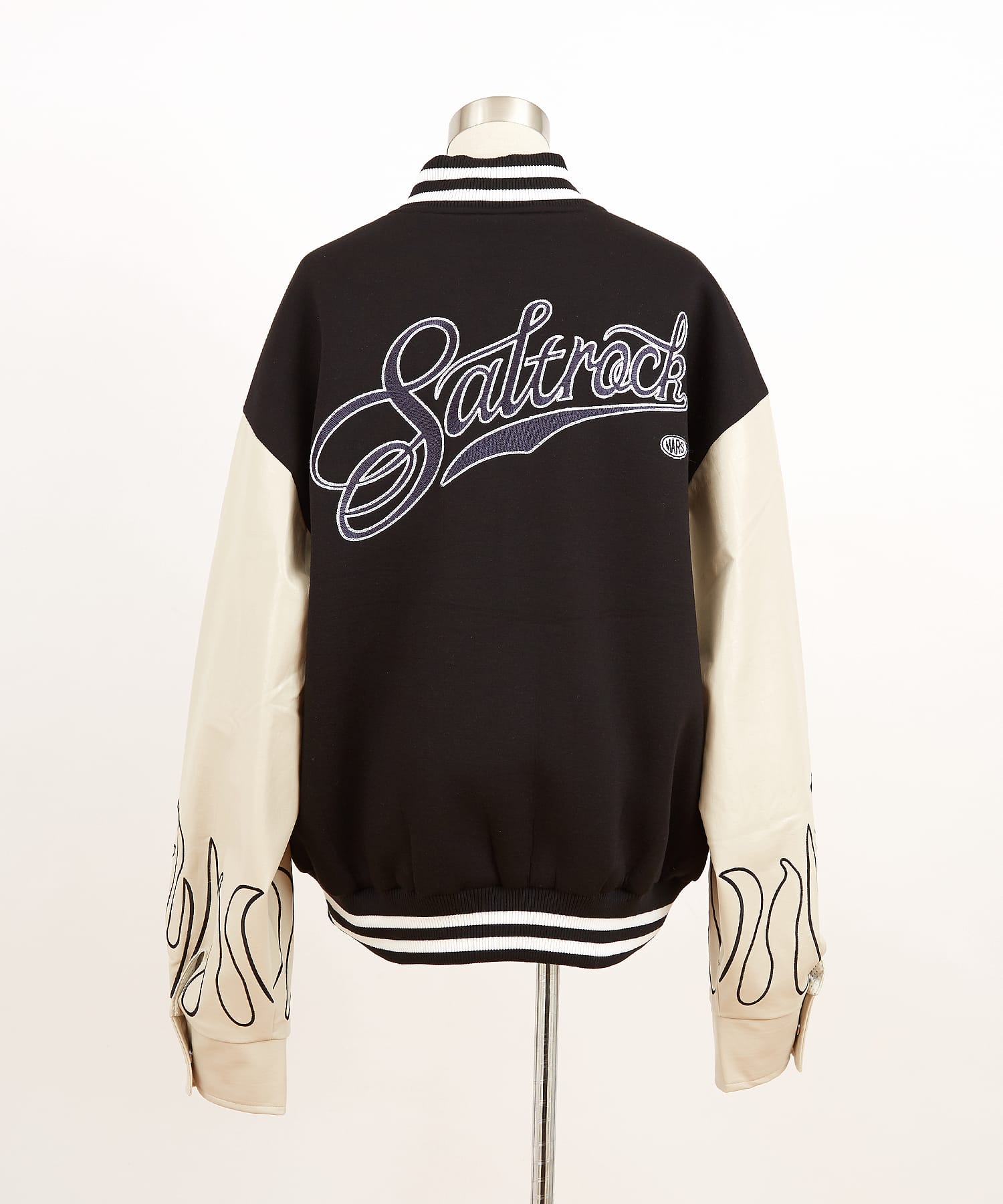 楽天市場】a.p.o.v. フェルトワッペン＆フレイム刺繍アーム合成皮革