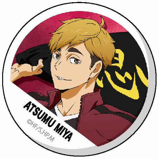 楽天市場】ハイキュー!! 缶バッジコレクション U91 21H 054 宮侑