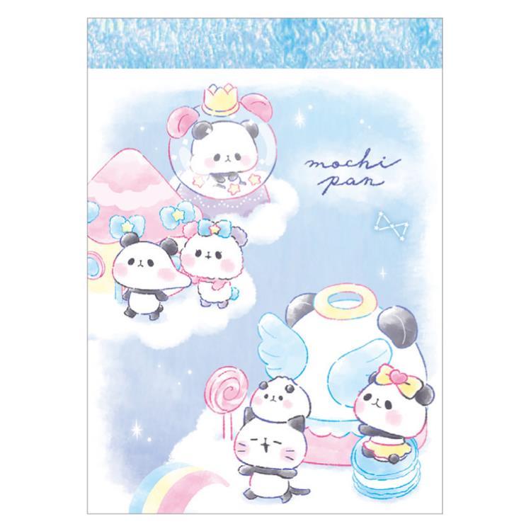 楽天市場】もちもちぱんだ ミニメモ もちぱんタウン 281981