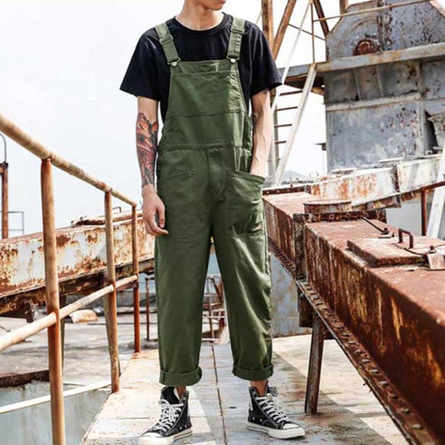 楽天市場】【送料無料】オーバーオール メンズ サロペット 薄手 作業着