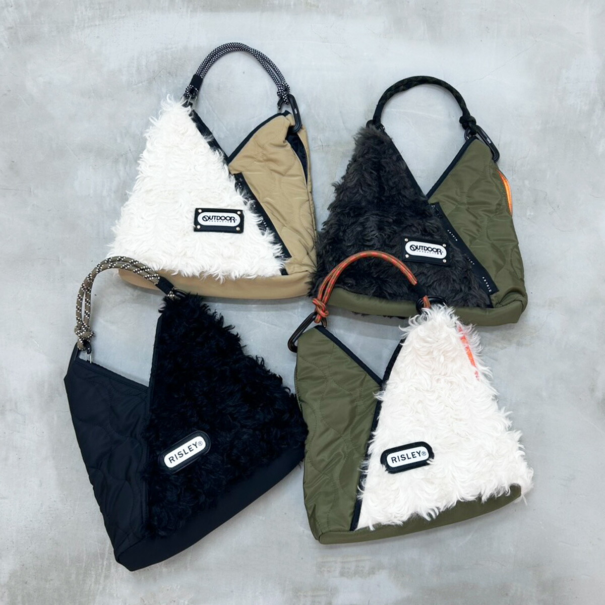 楽天市場】◇ RISLEY リズレー トライアングルミニファーバッグ