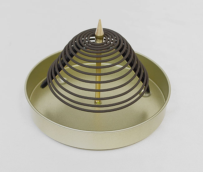 楽天市場】【渦巻線香専用香炉】【糸なし用】「天空香蓮」【みのり苑