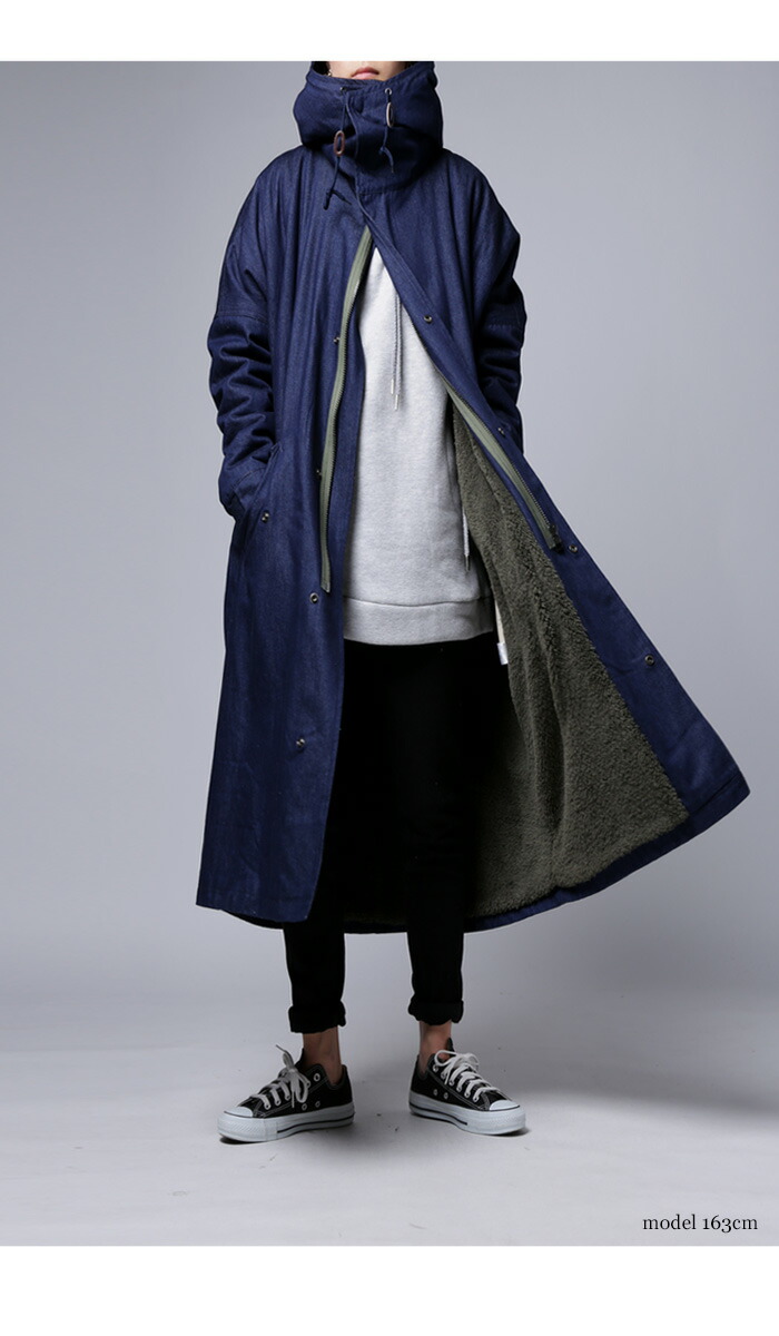 楽天市場】デニム モッズコート コート レディース アウター 送料無料