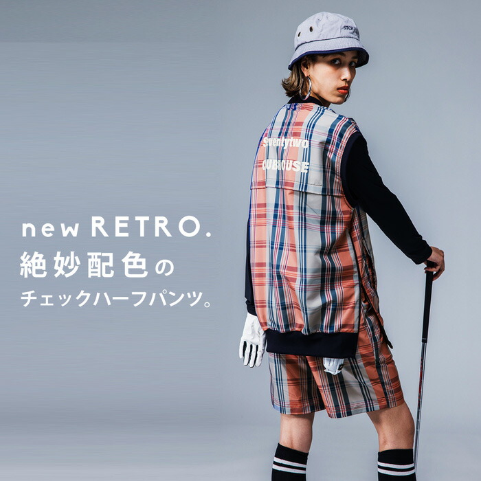 楽天市場】ANTIQUA GOLF×STCH ハーフパンツ レディース 送料無料・再