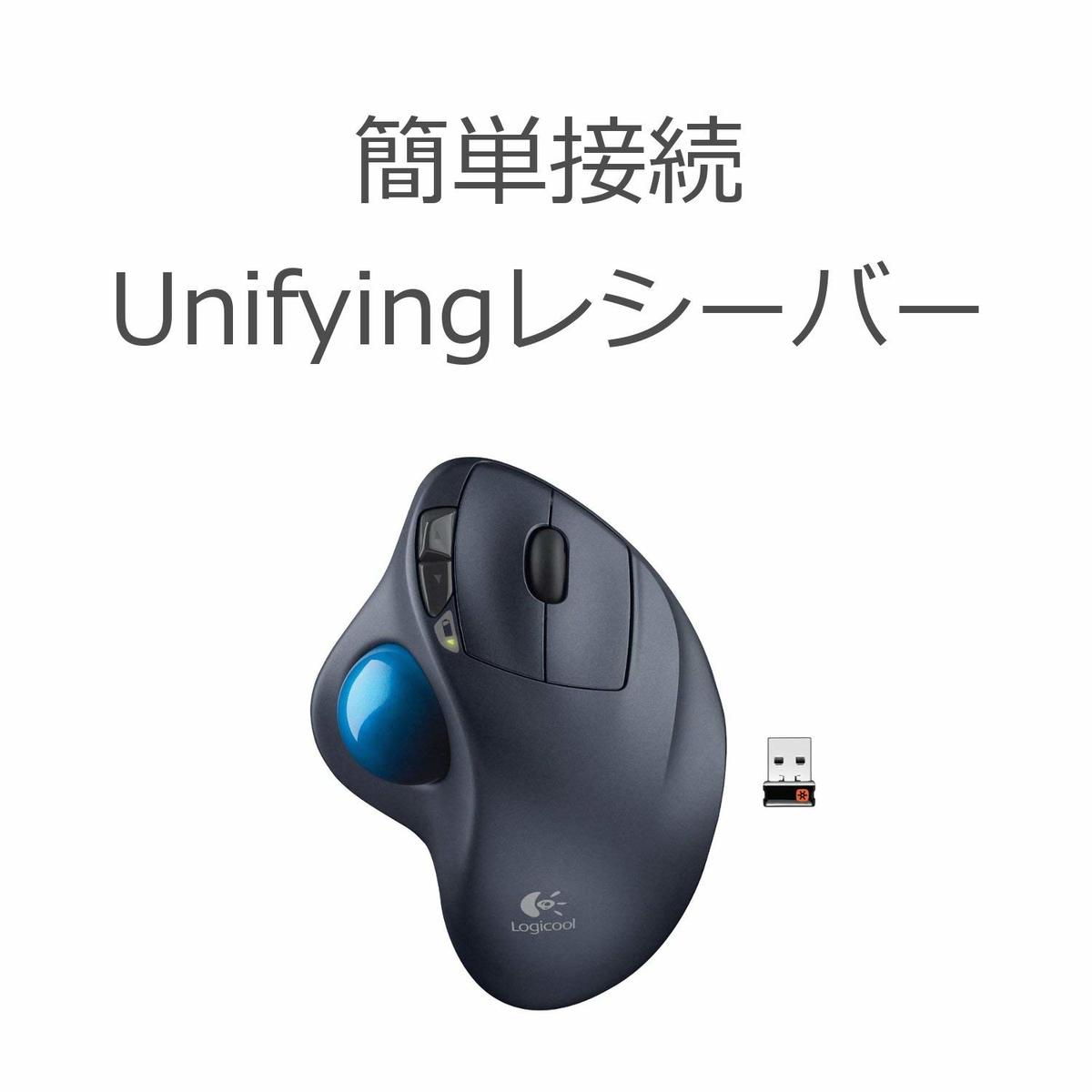 楽天市場】LOGICOOL SW-M570 ワイヤレス トラックボール マウス