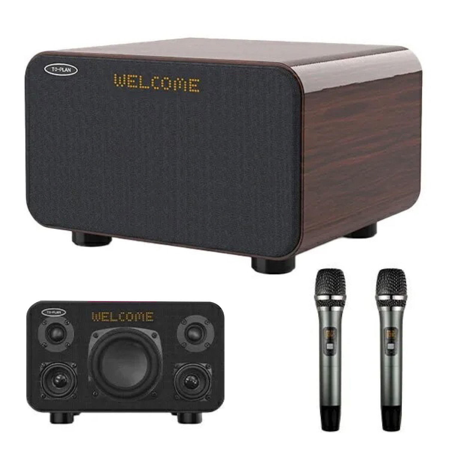 楽天市場】TO-PLAN アンプ内蔵 カラオケスピーカー サウンドプロMAX
