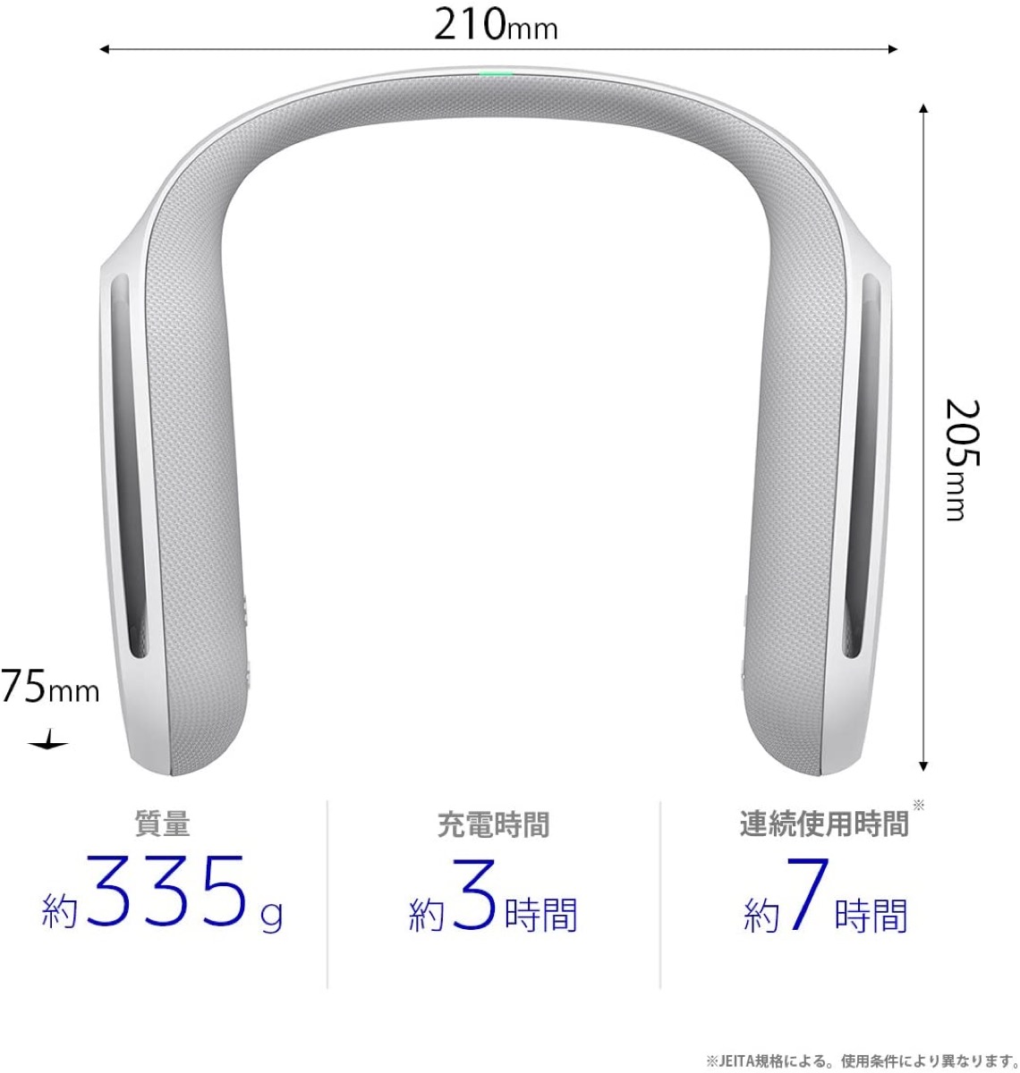 楽天市場】SONY SRS-WS1 ウェアラブル ネックスピーカー テレビ 映画