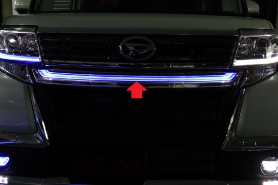 楽天市場】タントカスタムLA600S グリルイルミネーションフィルム