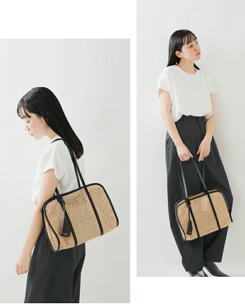 楽天市場】ORSETTO オルセット カウレザー ハンドル レクタングル