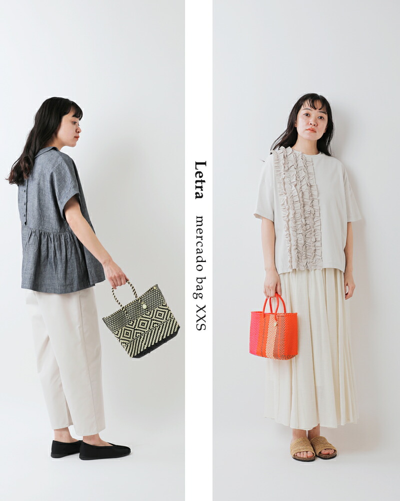 楽天市場】Letra レトラ メルカドバッグ XXSサイズ “CHICA MARIA / ANA