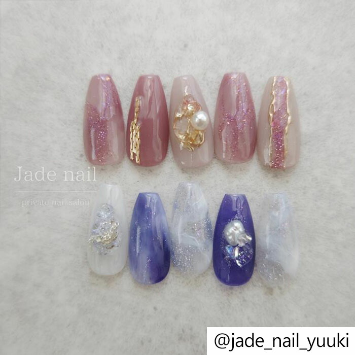 GELGRAPH グリッター ジェルネイルセット カラージェル プロ用 36