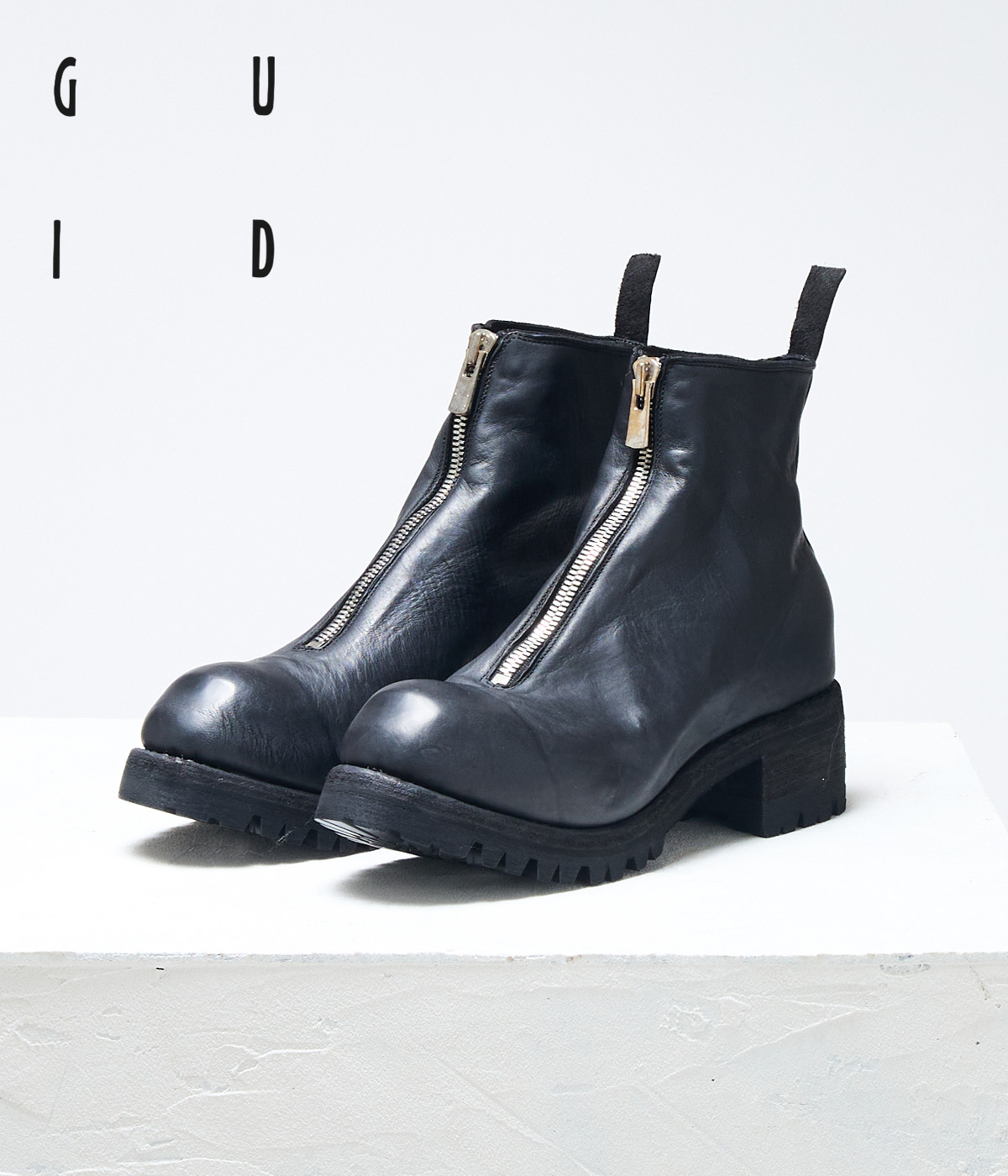 楽天市場】[送料無料]GUIDI : PL1V FRONT ZIP BOOTS HORSE FULL GRAIN