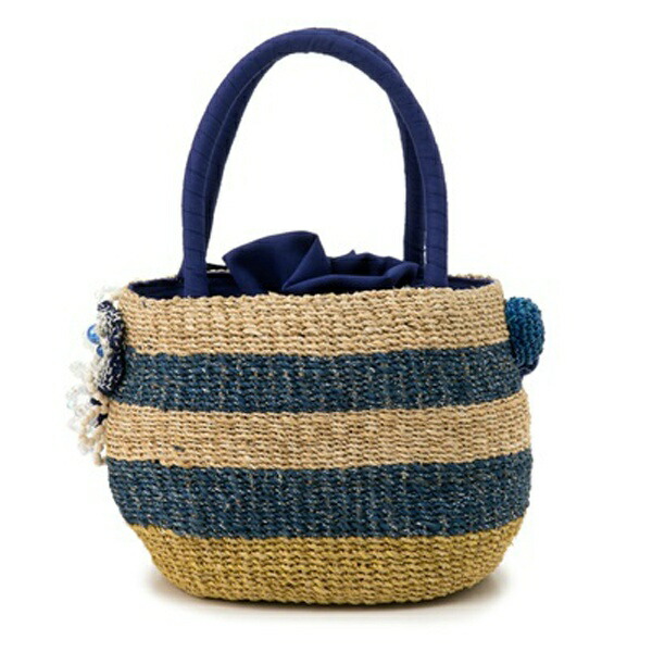 楽天市場】mahalmixage/マハルミクサージュ かごバッグ ボーダーリボン