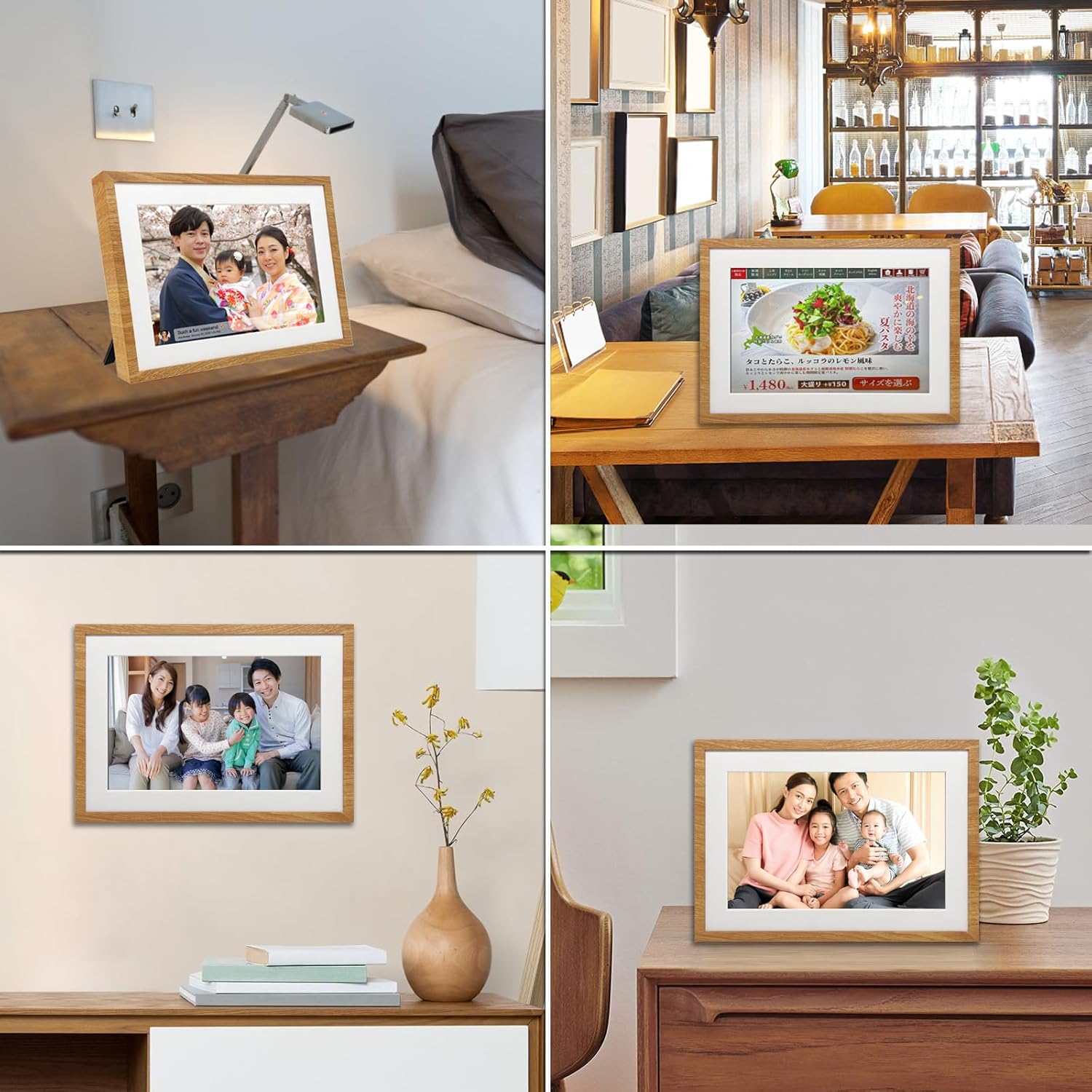 楽天市場】【グレードアップ】デジタルフォトフレーム wifi 10.1インチ