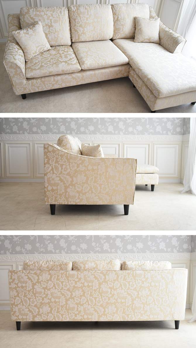 domani ドマーニ ロイヤル エレガント ヨーロピアン 3Pソファ YZ