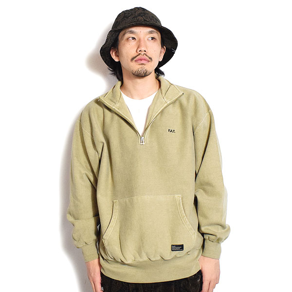 楽天市場】FAT エフエーティー U.P.HALF メンズ スウェット トレーナー
