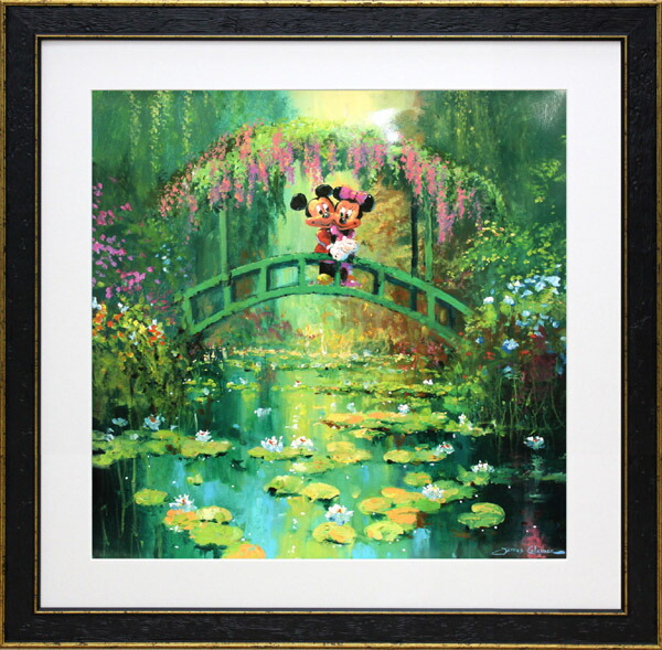 ジェームスコールマン　ティンカーベルとお城　ディズニー　Disney アート 受注商品】Garden Waltz | ディズニー アートコレクション