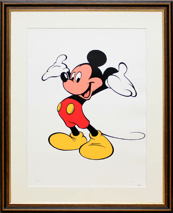 楽天市場】ディズニー/Sowa & Reiser「ミッキーマウス」展示用フック付