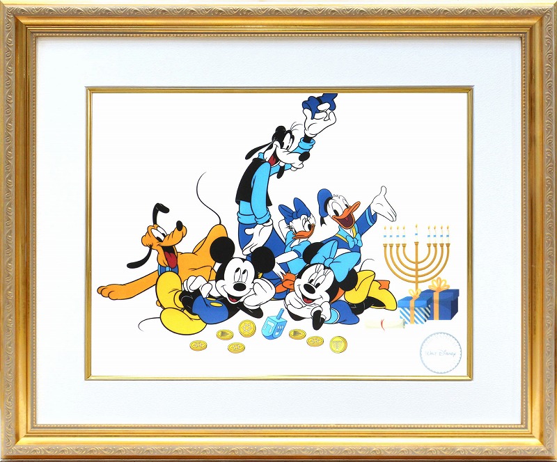 楽天市場】【レビュー特典付き】ディズニー セル画「ハヌカー ミッキー
