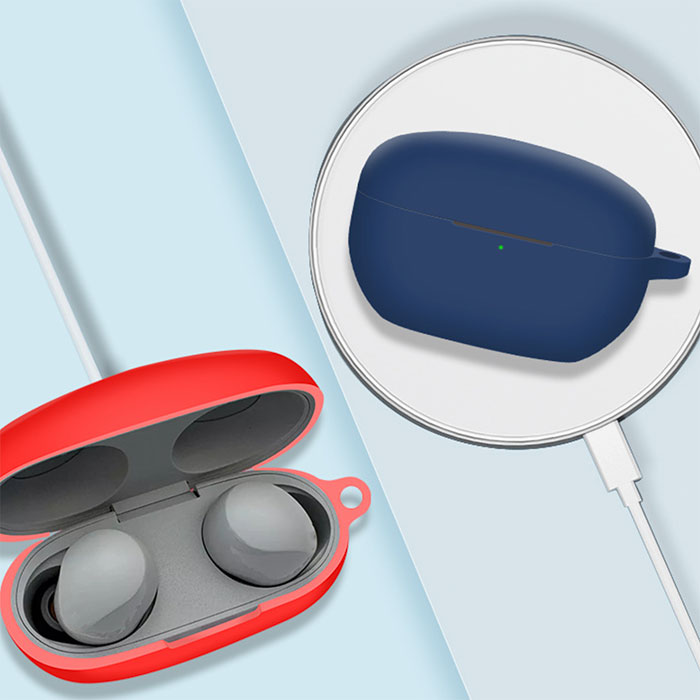 楽天市場】sony WF-1000XM5 シリコンケース カラビナ付き ケース