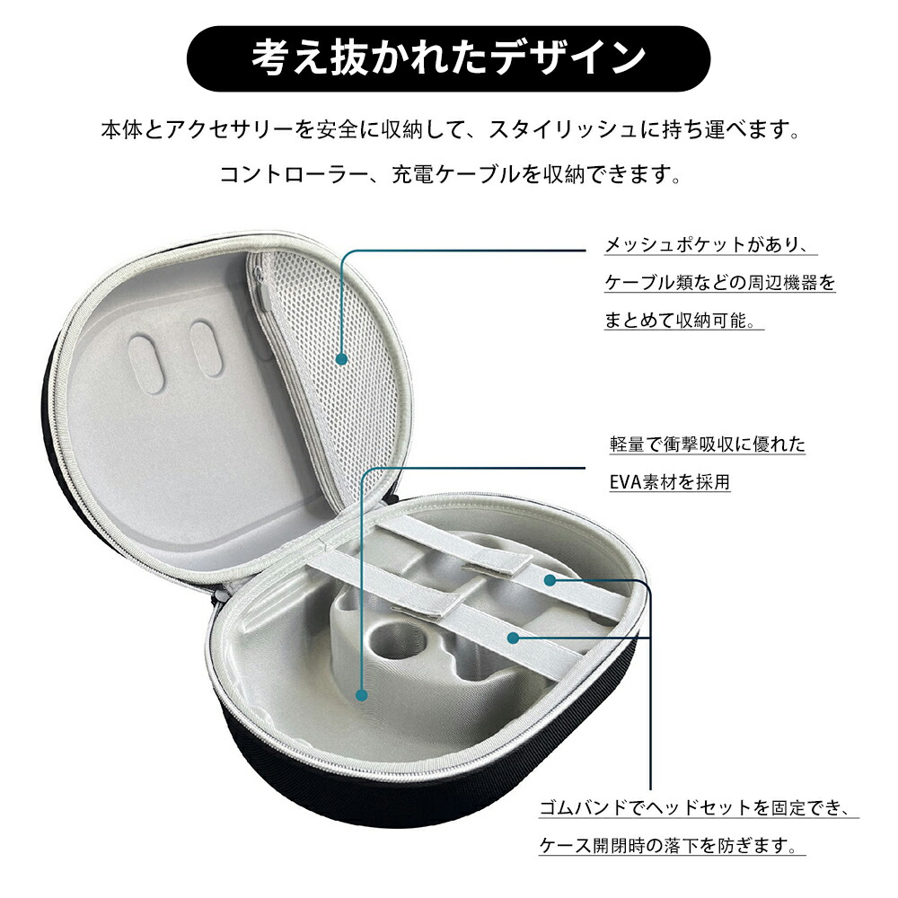 楽天市場】Meta Quest 3対応 ケース Meta Quest3ケース 収納ケース