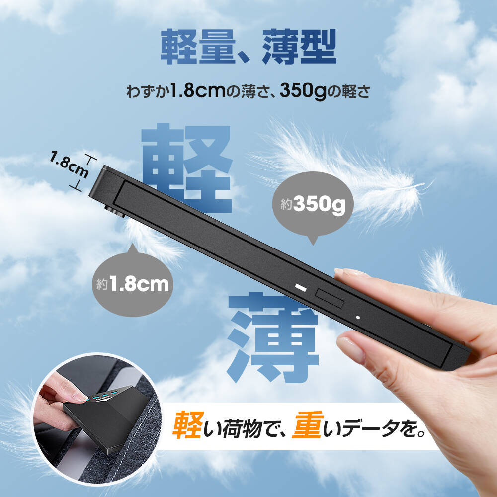 楽天市場】ブルーレイドライブ 外付け ブルーレイプレーヤー USB3