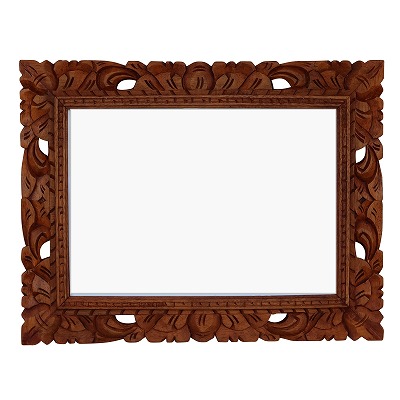 楽天市場】木彫りのフォトフレーム 額縁 アンティーク調 A3サイズ収納