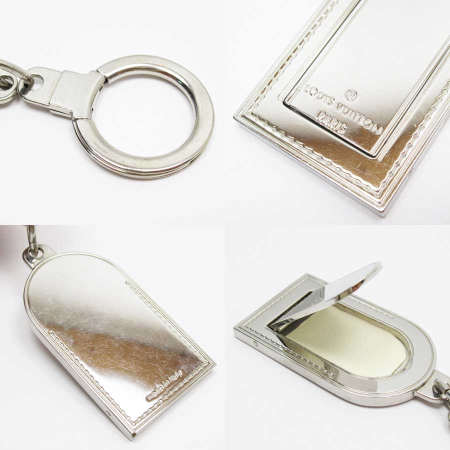 楽天市場】ルイヴィトン キーホルダー キーリング シルバー 金属素材