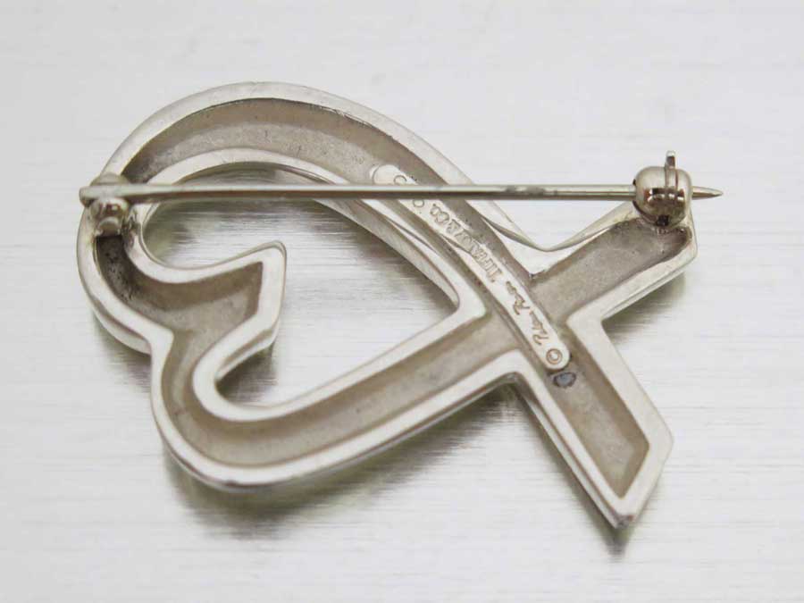 楽天市場】ティファニー Tiffany&Co. ブローチ ラビングハート