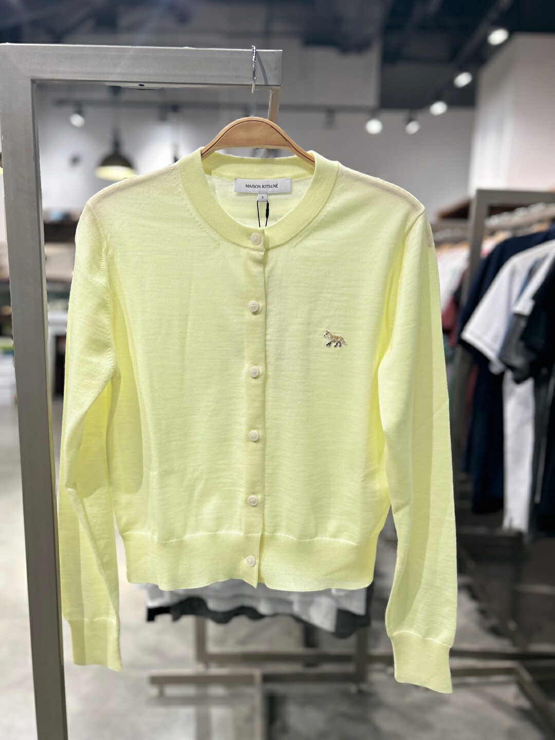 楽天市場】Maison Kitsune｜メゾンキツネ BABY FOX PATCH カーディガン