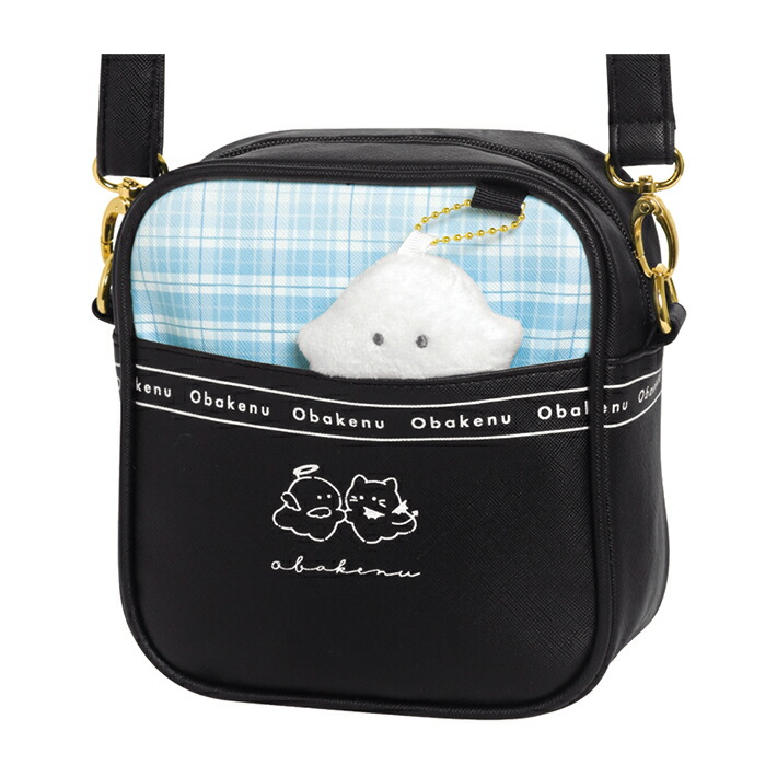 楽天市場】オバケーヌ ミニショルダーバッグ ブルーチェック柄 122176