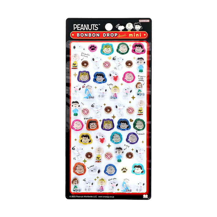 楽天市場】スヌーピー ボンボンドロップシール ミニ スヌーピー