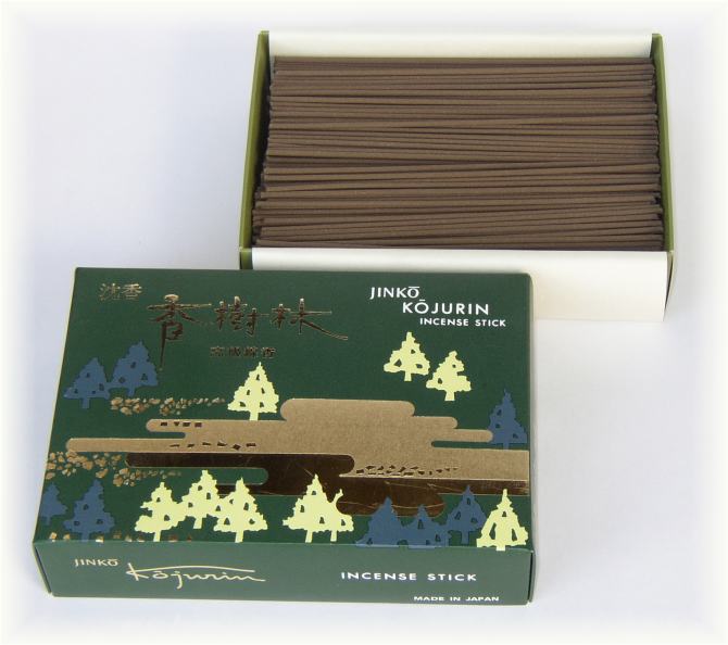 楽天市場】線香 沈香香樹林 大バラ［緑箱］[約170g入][伝統・香木系