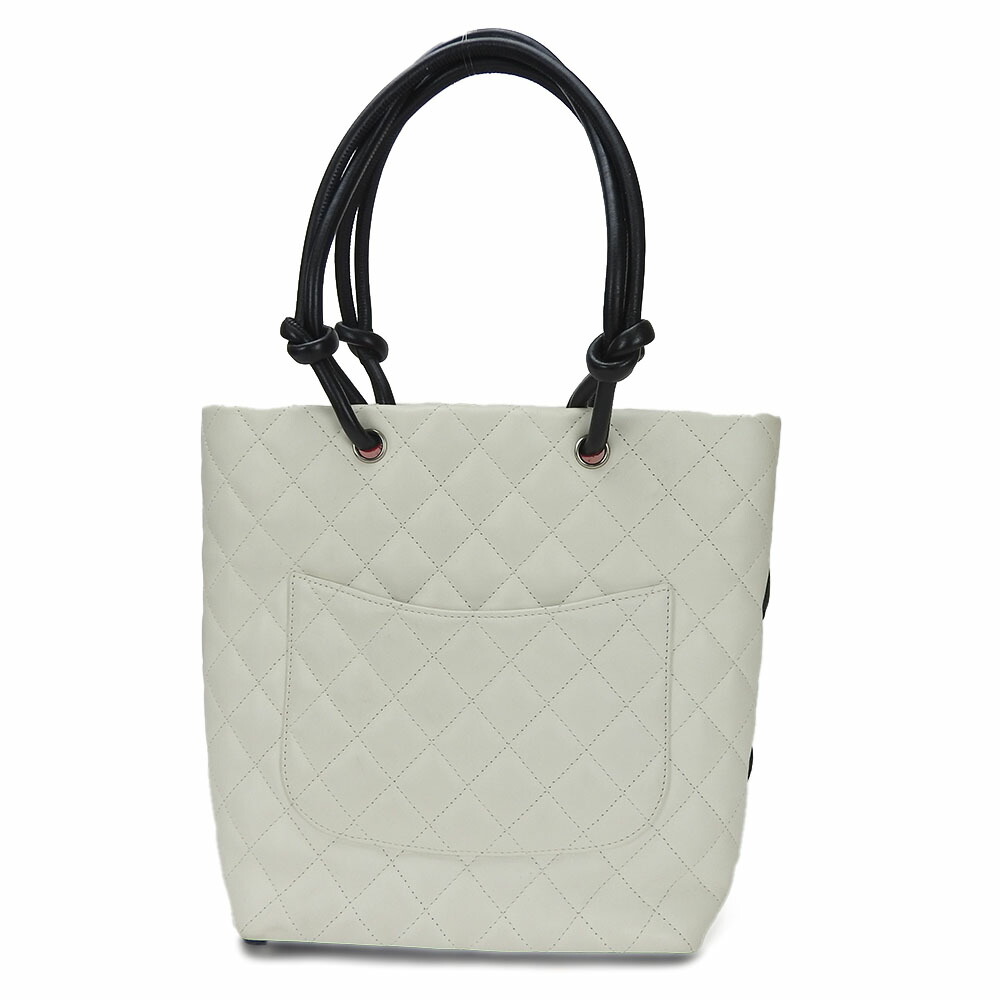 楽天市場】【中古】シャネル カンボンライン トートバッグ スモール PM