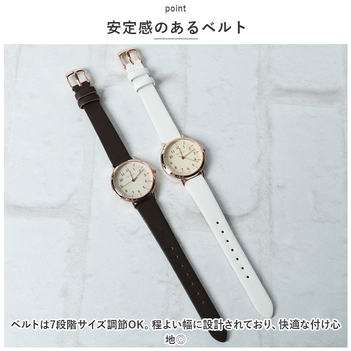 楽天市場】腕時計 レディース 革ベルト 通販 ベルトウォッチ 腕 時計
