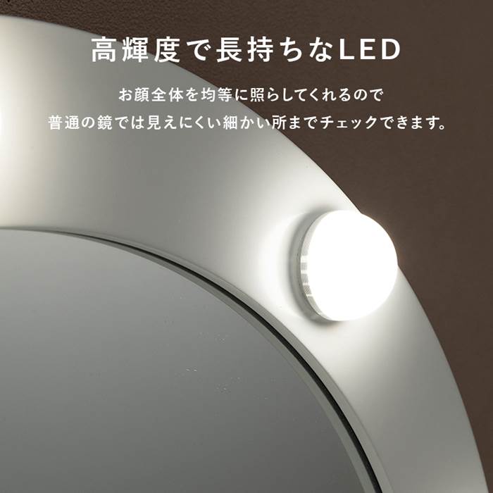 楽天市場】女優ミラー ドレッサー 通販 MD-6576WH 一面鏡ドレッサー