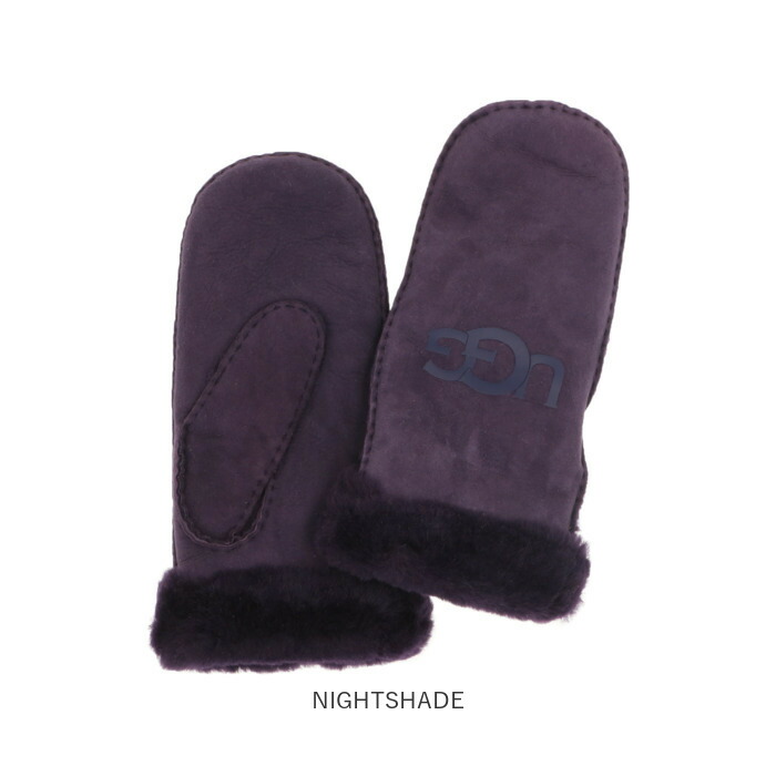 楽天市場】ugg レディース 手袋 定番 シープスキン ロゴ ミトン