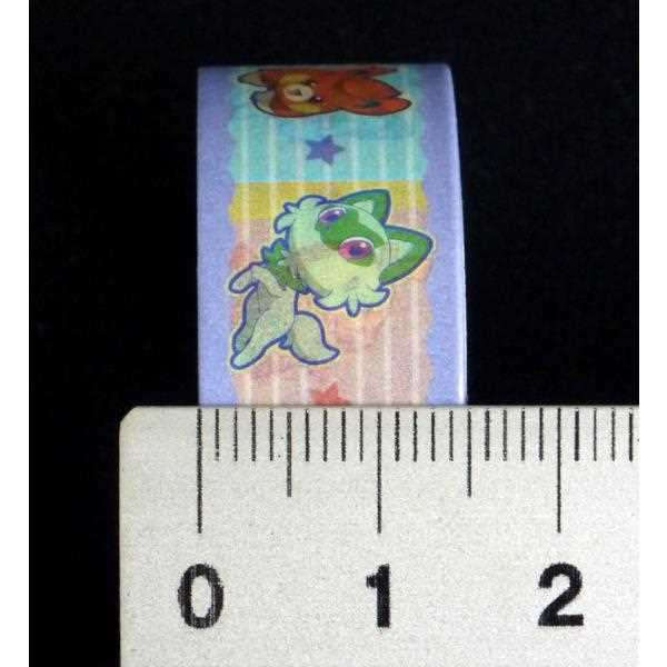 楽天市場】マスキングテープ ポケモンA 1.5cm×長さ3m (100円ショップ
