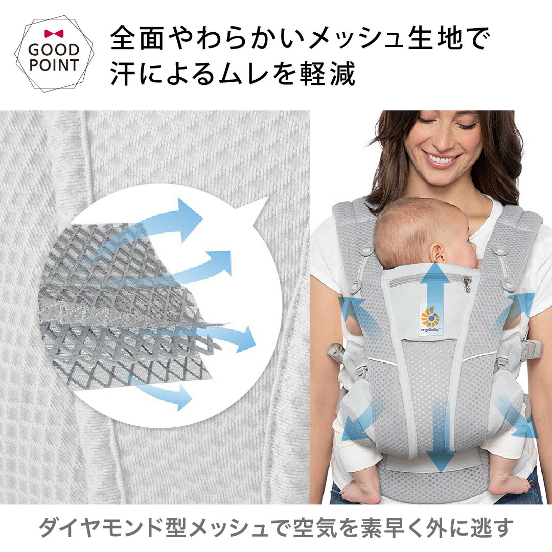 楽天市場】＼純正付属品付き／ERGO BABY オムニ デラックス ブルー