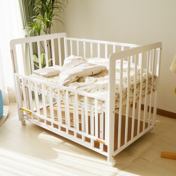 楽天市場】ヤトミ ベビーベッド ぐっすり+ベビー布団6点セット 普通