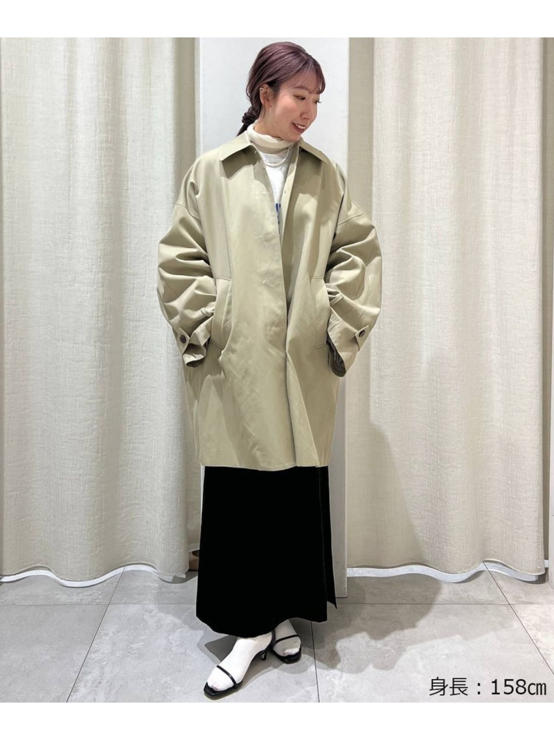 楽天市場】【SALE／40%OFF】ミディーステンカラーコート BABYLONE